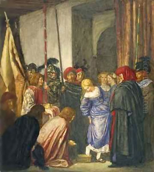 Cinderella Oil Painting by Robert Anning Bell