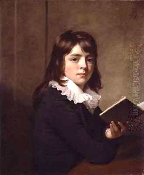 Portrait of a Boy Oil Painting by Sir William Beechey