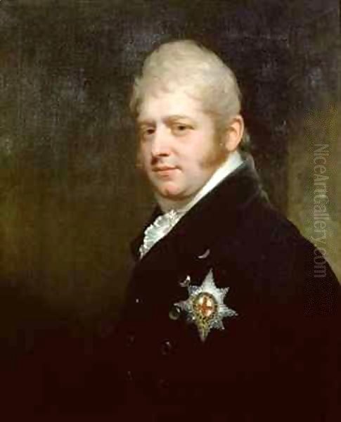 Portrait of Adolphus Frederick, 1st Duke of Cambridge (1774-1850) Oil Painting by Sir William Beechey