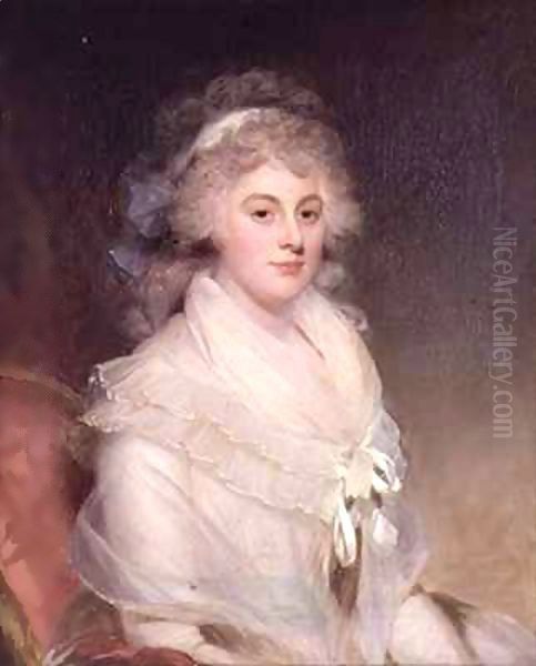 Elizabeth Beauclerk, Lady Herbert (1766-93) Oil Painting by Sir William Beechey