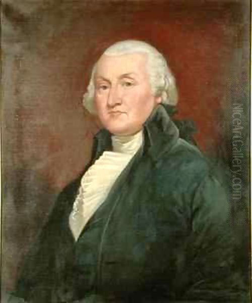 John Barclay (1749-1824) after the original by Gilbert Stuart (1755-1828) Oil Painting by Augustus J. Beck