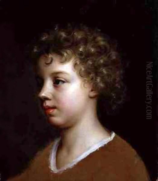 Portrait of the Artist's Son, Bartholomew Beale Oil Painting by Mary Beale