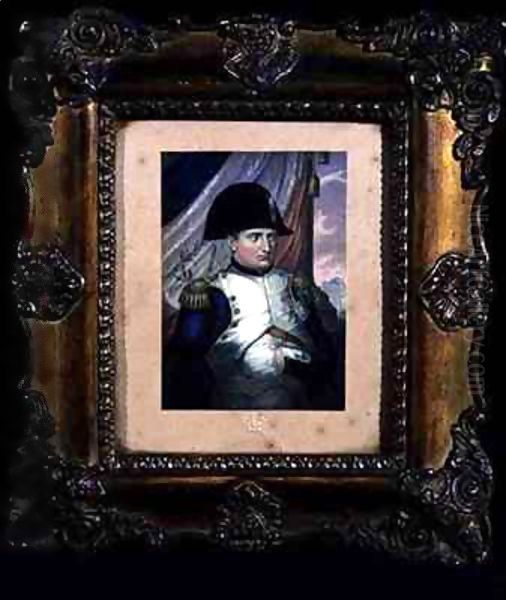 Napoleon Bonaparte (1769-1821) Oil Painting by George Baxter