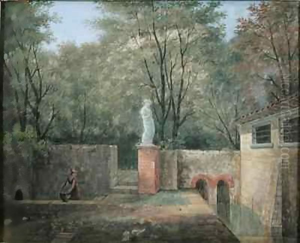 The Spring Oil Painting by Joseph Francois Baudelaire