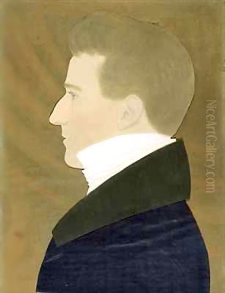 Portrait of Joseph Addison Denny Oil Painting by Ruth Henshaw Bascom