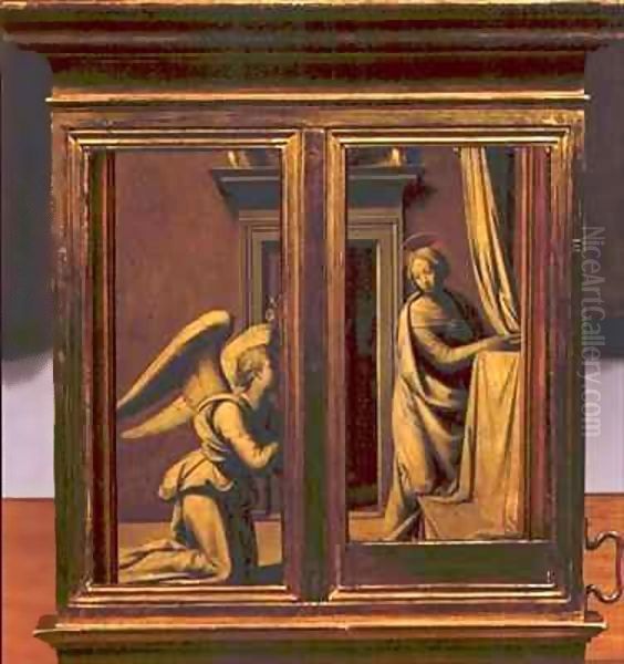 Annunciation Oil Painting by Fra (Baccio della Porta) Bartolommeo