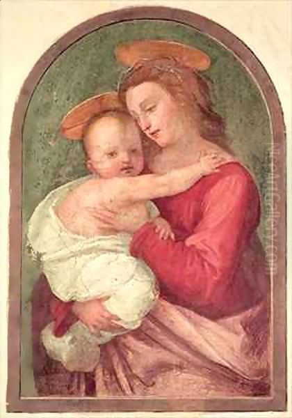 Madonna and Child Oil Painting by Fra (Baccio della Porta) Bartolommeo