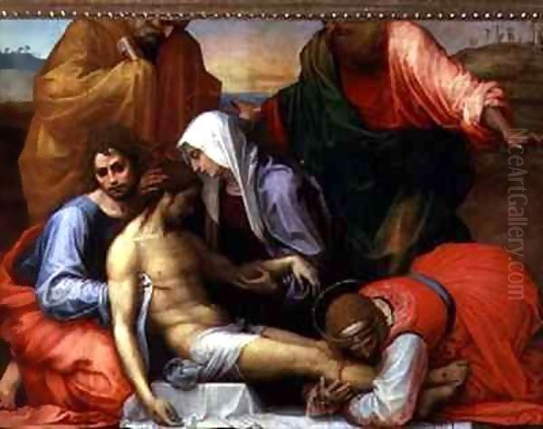 Deposition Oil Painting by Fra (Baccio della Porta) Bartolommeo