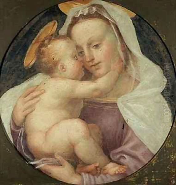 Madonna and Child 3 Oil Painting by Fra (Baccio della Porta) Bartolommeo