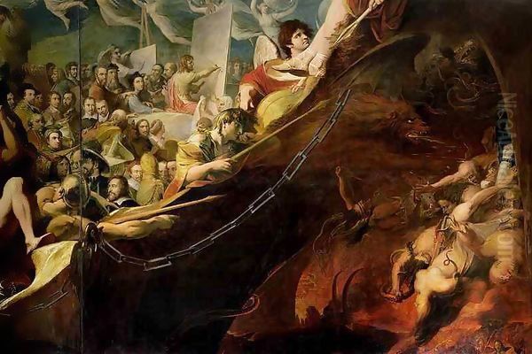 Elysium, or the State of Final Retribution Oil Painting by James Barry