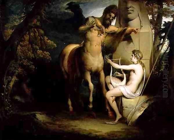 The Education of Achilles Oil Painting by James Barry