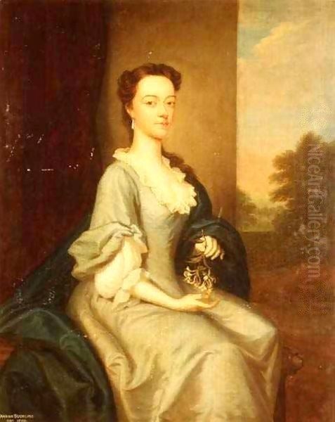 Portrait of Hannah Suckling by Thomas Bardwell