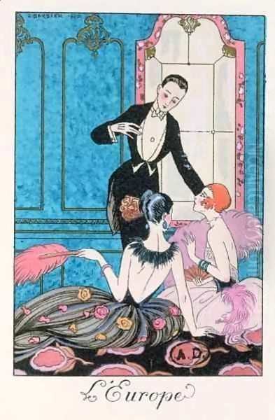 Europe Oil Painting by Georges Barbier