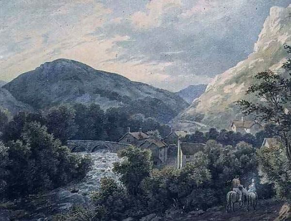 Lynmouth, Devon Oil Painting by Charles Vincent Barber