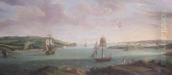 Mount Edgcumbe Oil Painting by Banfield