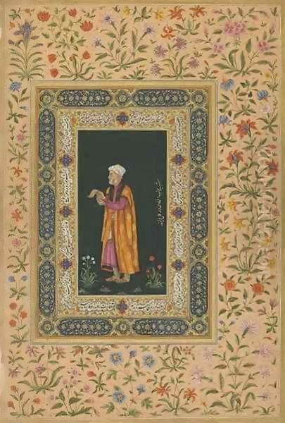 Portrait of Itimad Al-dawla, Mughal dynasty Oil Painting by Balchand