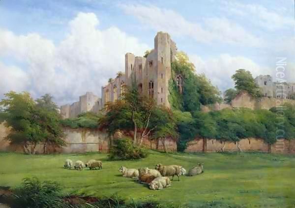 Lord Leycester Tower, Kenilworth Castle Oil Painting by Thomas Baker