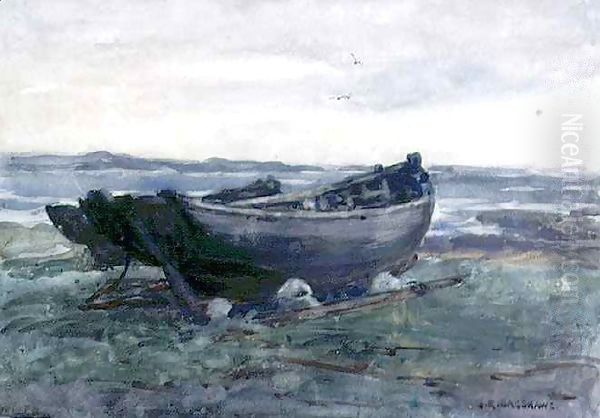 In Connemara Oil Painting by Joseph Richard Bagshaw