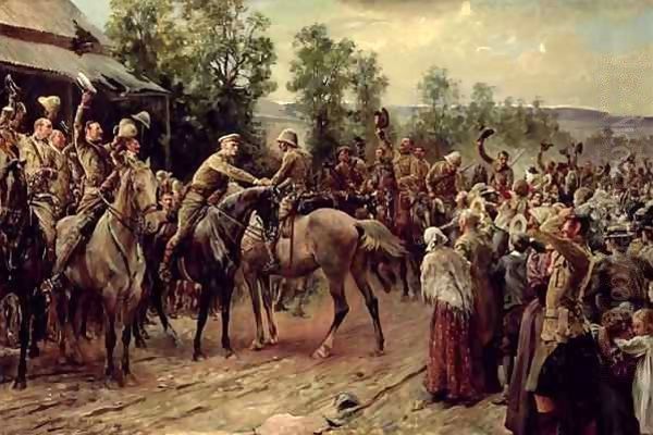 The Relief of Ladysmith Oil Painting by John Henry Frederick Bacon