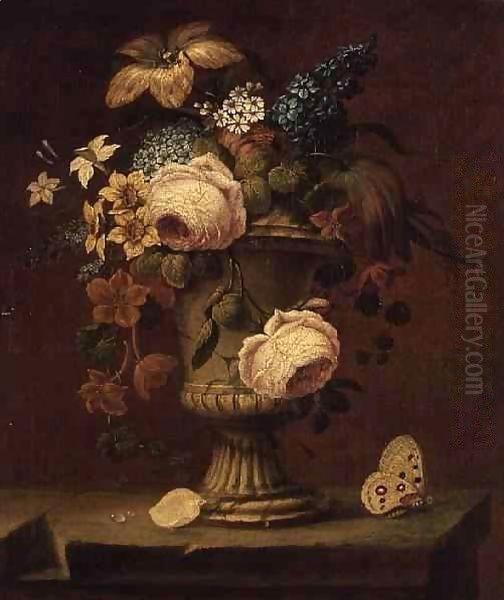 Still Life Oil Painting by Astruc de Vissec