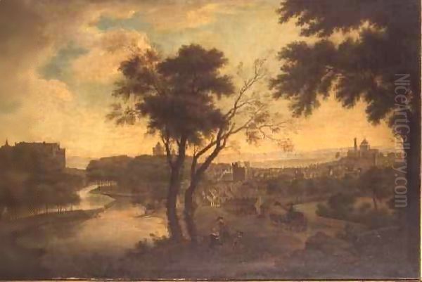 View of Kilkenny Oil Painting by William Ashford