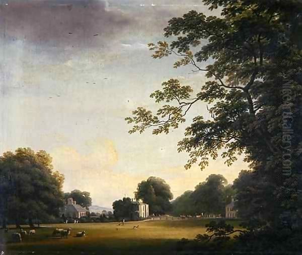 View in Mount Merrion Park 2 Oil Painting by William Ashford