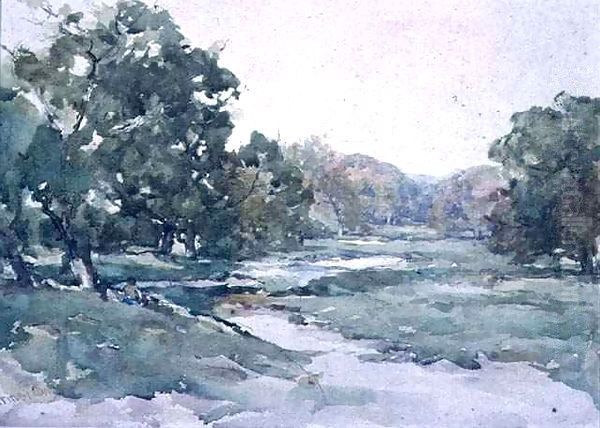 Landscape Oil Painting by Francis Abel William Taylor Armstrong