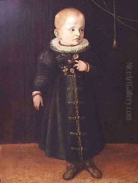 Portrait of a child Oil Painting by Sofonisba Anguissola