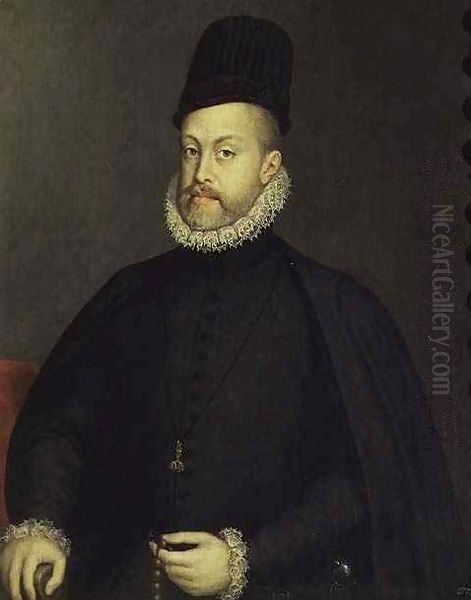 Philip II of Spain (1527-98) Oil Painting by Sofonisba Anguissola