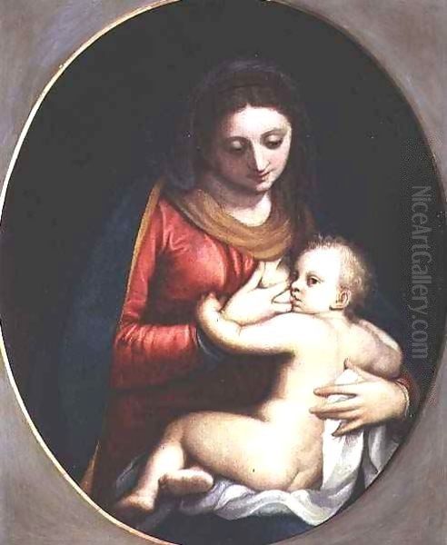 Madonna and Child Oil Painting by Sofonisba Anguissola