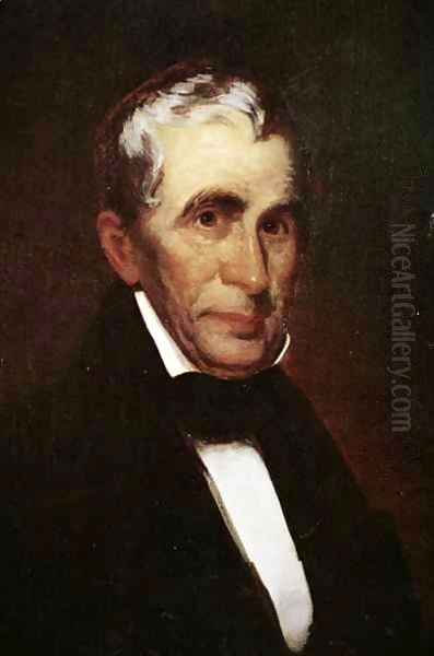 William Henry Harrison (1773-1841) Oil Painting by Eliphalet Andrews