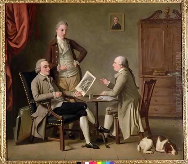 The Connoisseurs Oil Painting by Sir Alexander Allan