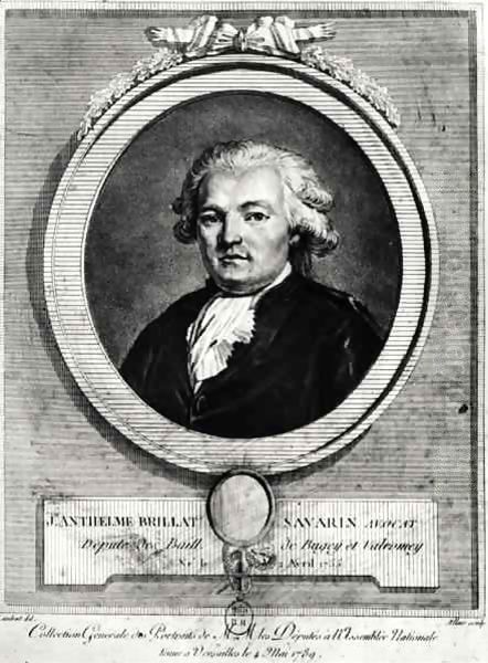 Portrait of Jean-Anthelme Brillat-Savarin (1755-1826) by Louis Jean Allais