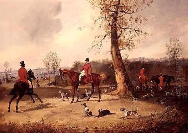 The Meet Oil Painting by Henry Thomas Alken