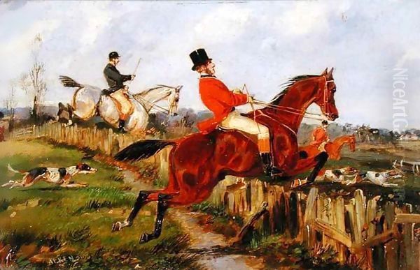 The Chase Oil Painting by Henry Thomas Alken