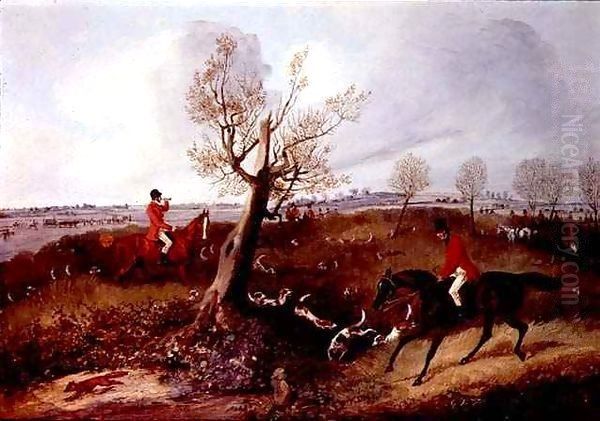 View Halloo Oil Painting by Henry Thomas Alken