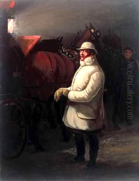 The Driver of the Mail Oil Painting by Henry Thomas Alken