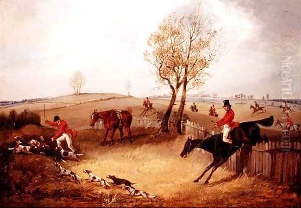 The Kill 3 Oil Painting by Henry Thomas Alken