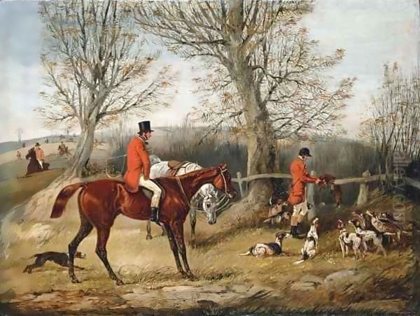 The Kill 4 Oil Painting by Henry Thomas Alken