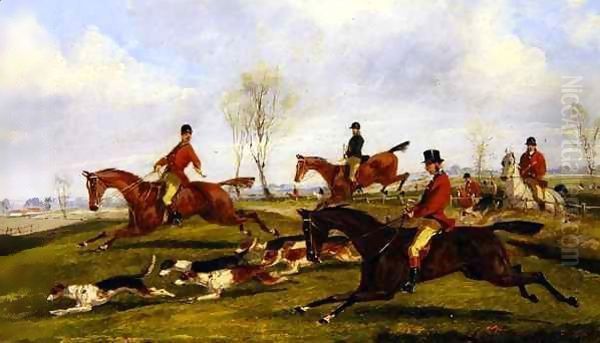 Hunting Scene 3 Oil Painting by Henry Thomas Alken