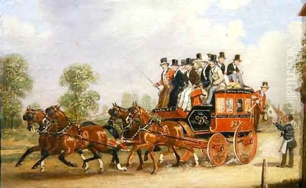 Coaching Scene 2 Oil Painting by Henry Thomas Alken