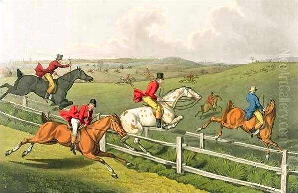 Fox Hunting 3 Oil Painting by Henry Thomas Alken