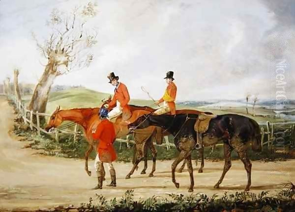 Returning Home Oil Painting by Henry Thomas Alken