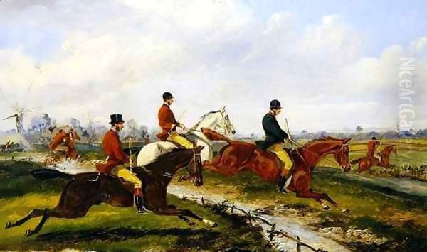 Hunting Scene 5 Oil Painting by Henry Thomas Alken