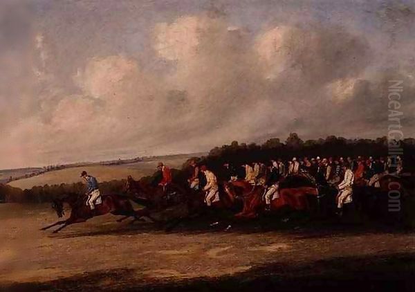 Start of the Derby Oil Painting by Henry Thomas Alken