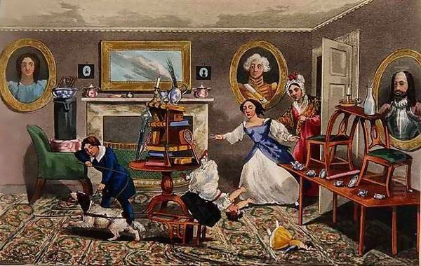 The First Step to the Coach-Box Oil Painting by Henry Thomas Alken