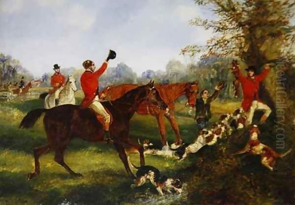 The Finish Oil Painting by Henry Thomas Alken