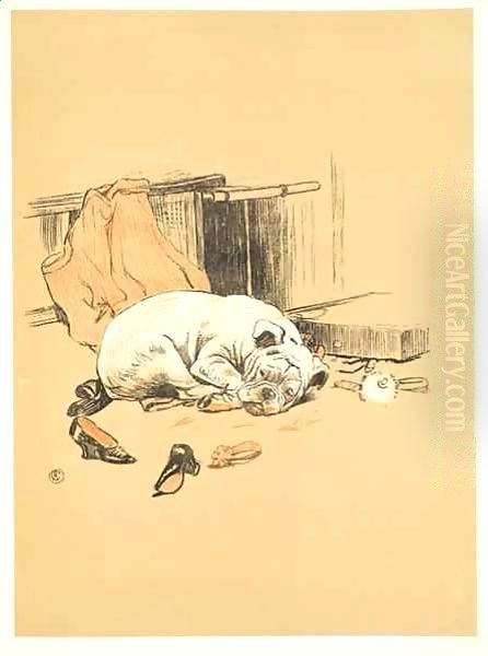 Disappointment at not finding the Chocolates, from 'A Gay Dog, Story of a Foolish Year' Oil Painting by Cecil Charles Aldin