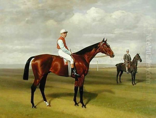 'Isinglass', Winner of the 1893 Derby 2 Oil Painting by Emil Adam