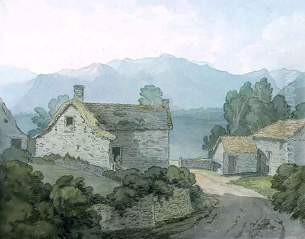 On Ullswater, Cumberland Oil Painting by John White Abbott